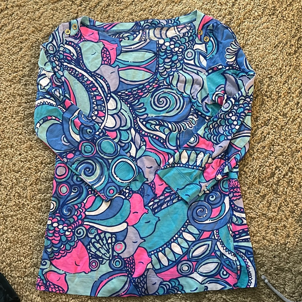 Lilly Pulitzer size xs top